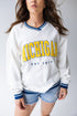 Michigan Allen Chenille Varsity V-neck